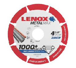 Lenox Metal Max 4 1/2" Cutting Disc - 1972921 