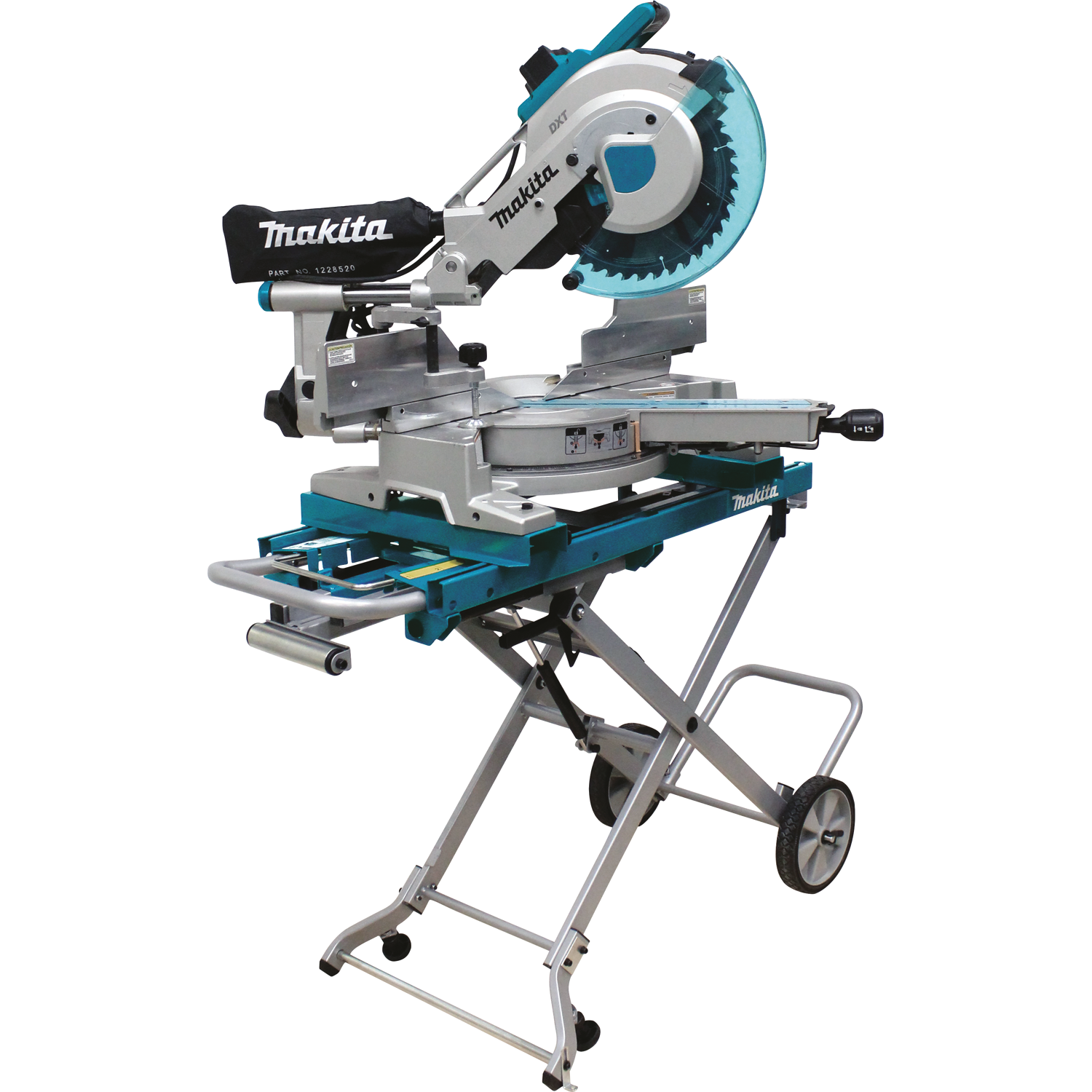 Makita 15 Amp 12 Dual-Bevel Sliding Compound Miter Saw With Laser ...