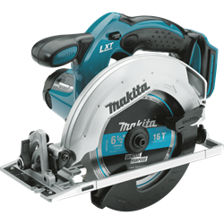 Makita 18 Volt LXT? Lithium-Ion Cordless 6-1/2 in. Circular Saw, Tool Only - XSS02Z 