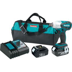Makita 18V LXT? Lithium-Ion Cordless 1/2 In. Impact Wrench Kit - XWT05 
