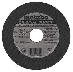Metabo Slicer Wheel 4-1/2"